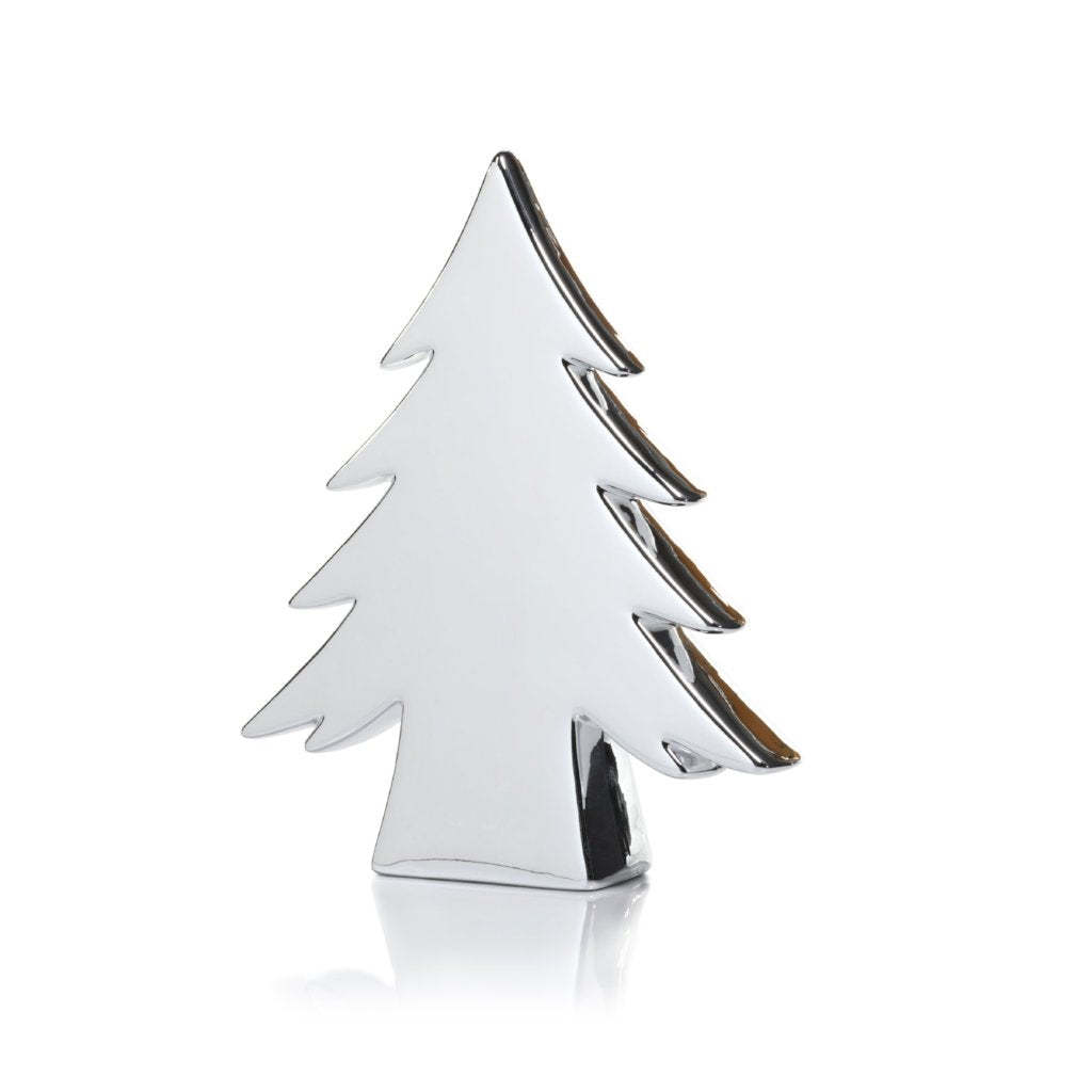 Teton Silver Ceramic Tree - CARLYLE AVENUE