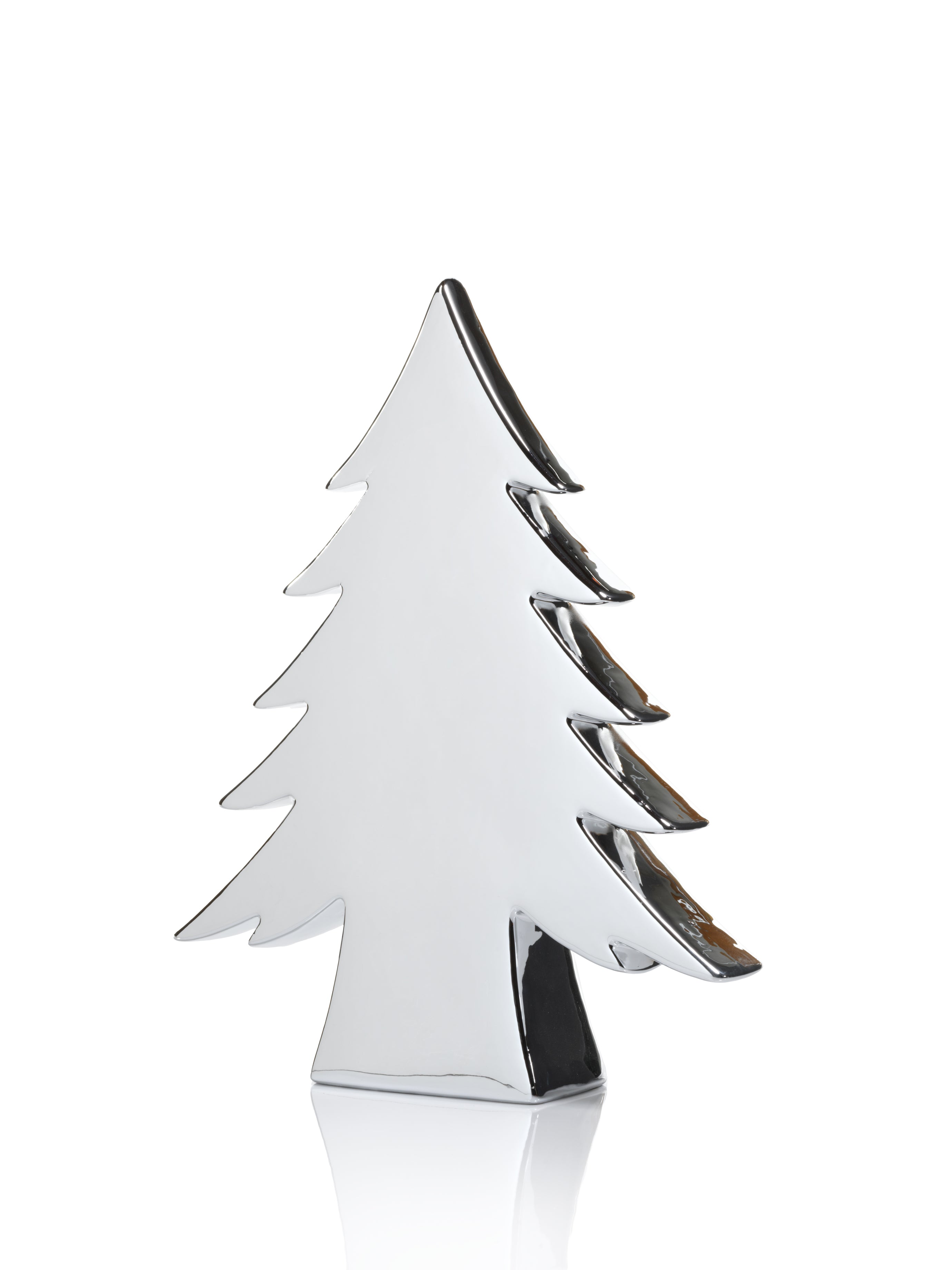 Teton Silver Ceramic Tree - Christmas Trees by Carlyle Avenue
