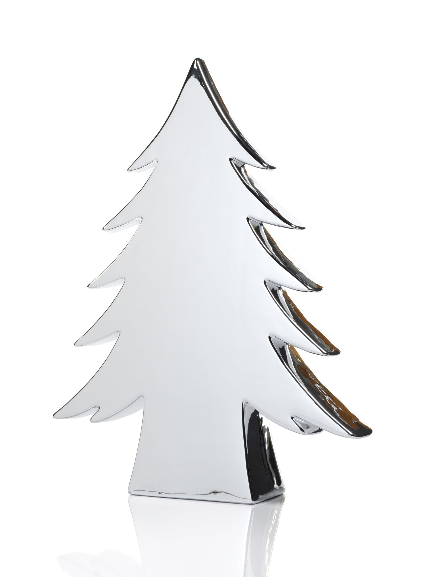 Teton Silver Ceramic Tree - CARLYLE AVENUE