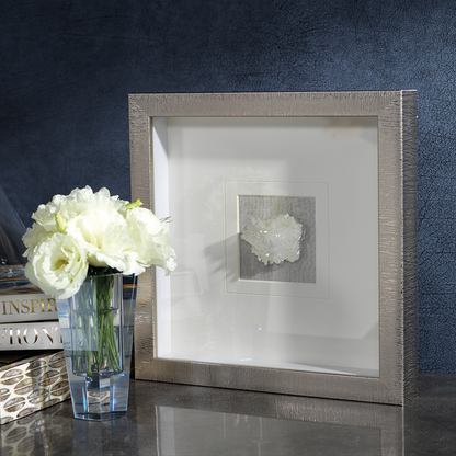 Framed Crystal - Silver - Decorative Accessories by Carlyle Avenue