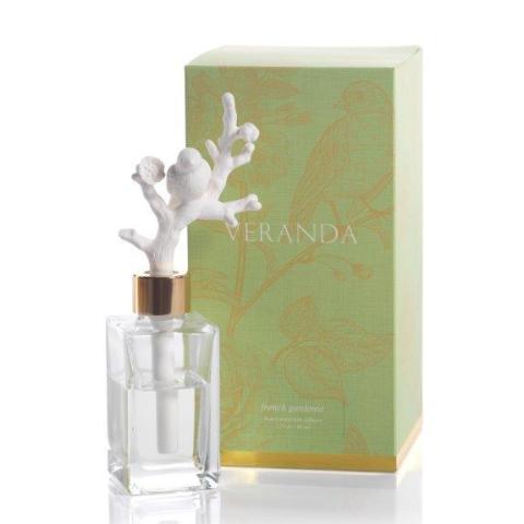 Veranda Porcelain Diffuser - French Gardenia - Diffusers by Carlyle Avenue