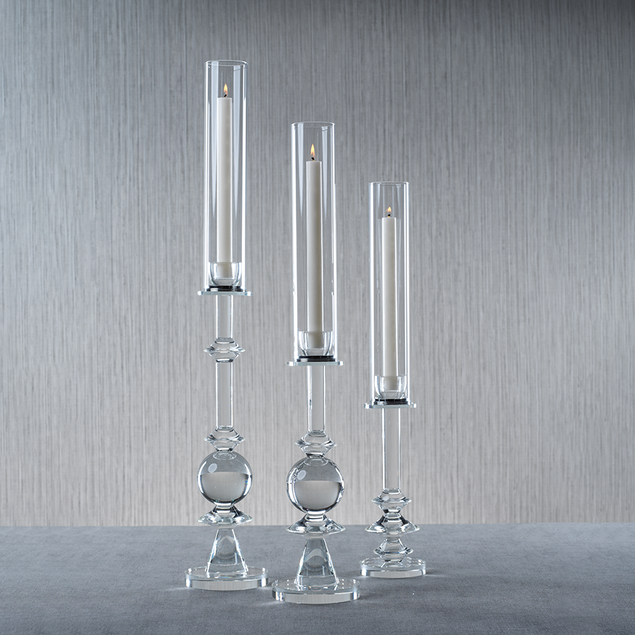 Valentina Crystal Candle Holder - Candle Holders by Carlyle Avenue