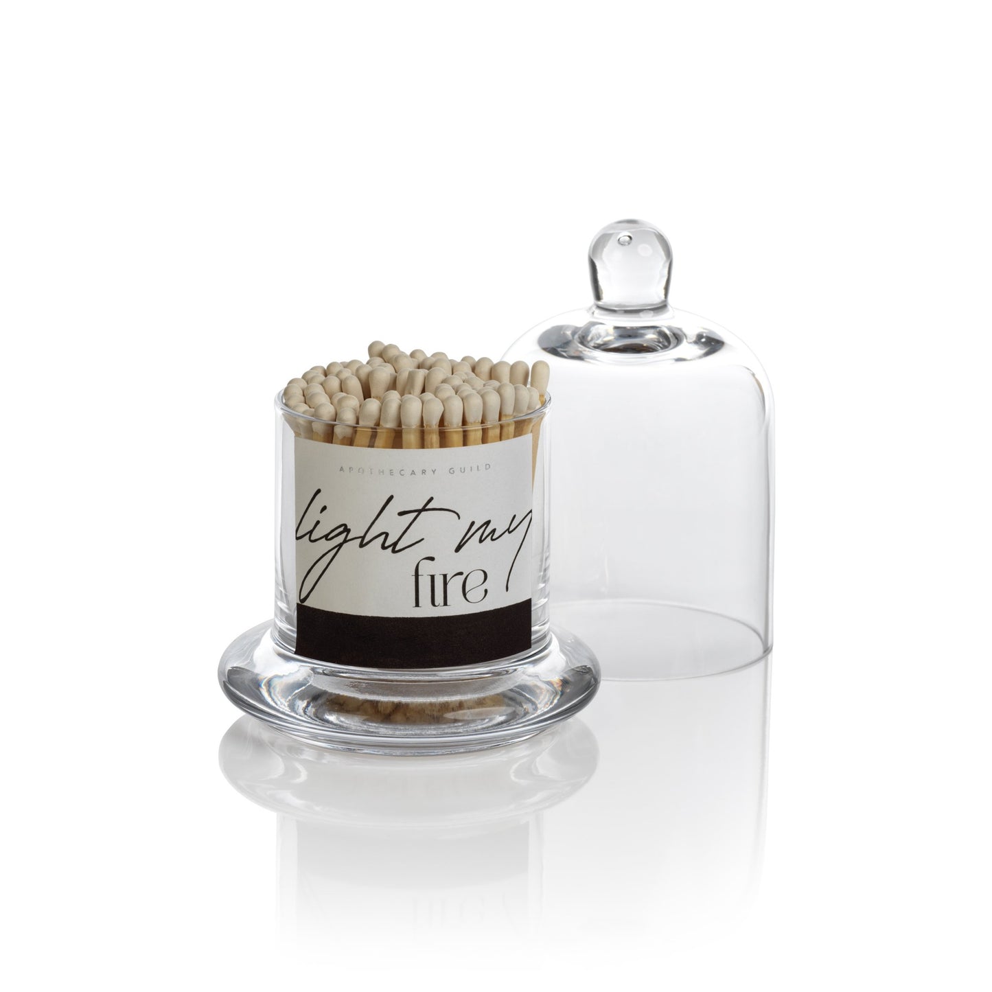 Light My Fire Matches - Apothecary Jar - CARLYLE AVENUE