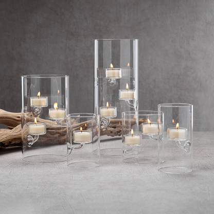 Suspended Glass Tealight Holder - Candle Holders by Carlyle Avenue