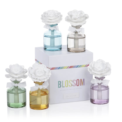 Blossom Porcelain Diffuser - Home Fragrance by Carlyle Avenue