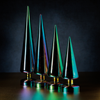 LED Luster Tree - Green - Christmas Trees by Carlyle Avenue