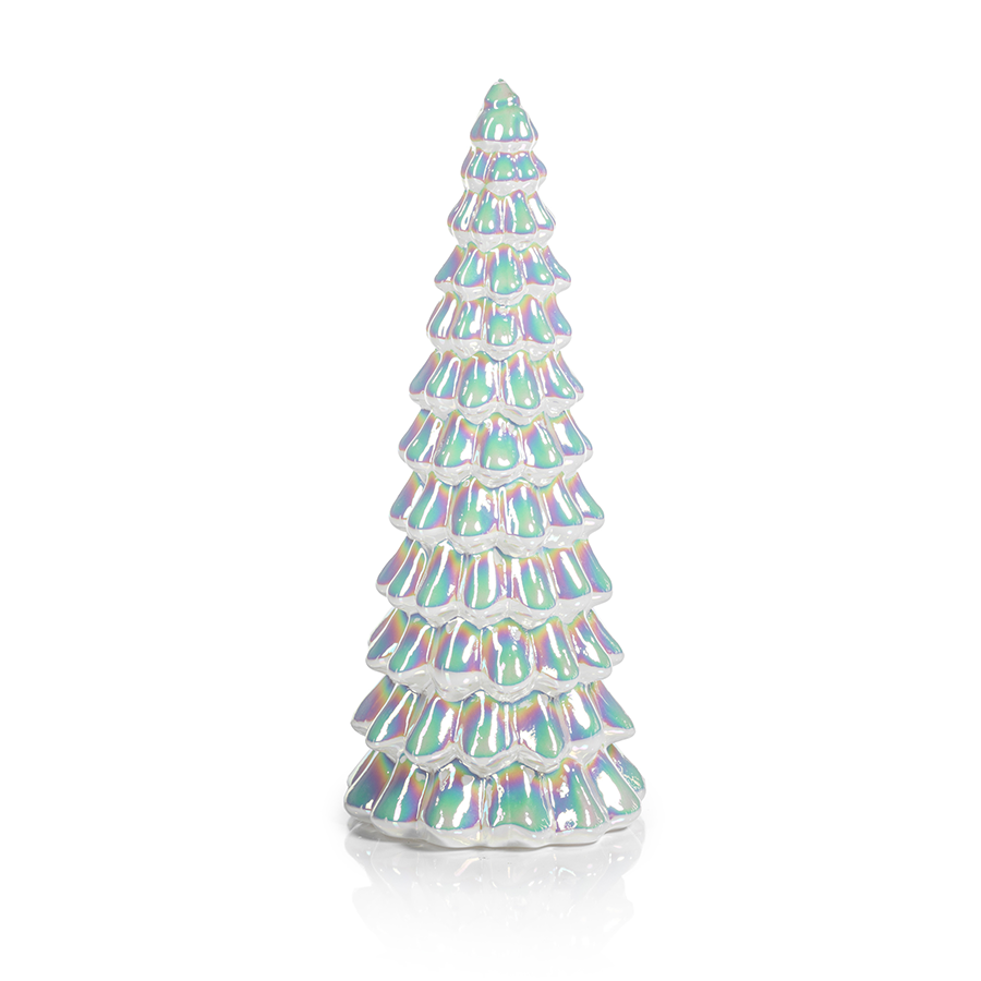 LED Luster Tree - White Rainbow