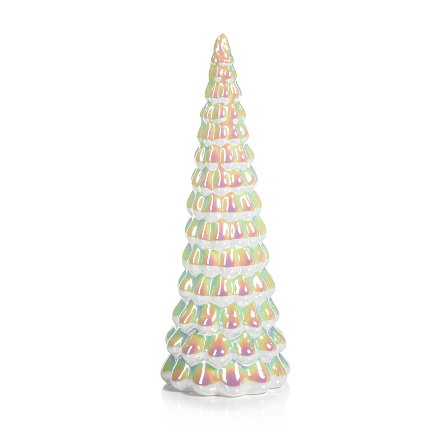 LED Luster Tree - White Rainbow