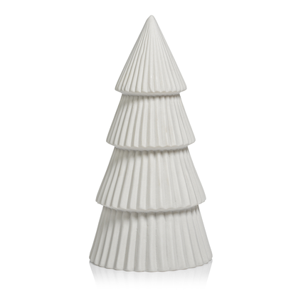 Ceramic Holiday Tree - Matte White - Christmas Trees by Carlyle Avenue