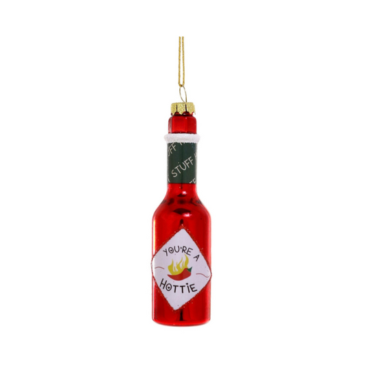 Hot Stuff Hot Sauce Ornament