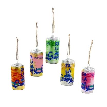 Fa La La Croix Ornaments - 5 Assorted - CARLYLE AVENUE