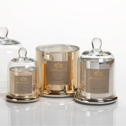 Apothecary Guild Domed Candle - Siberian Fir - Gold - Candles by Carlyle Avenue