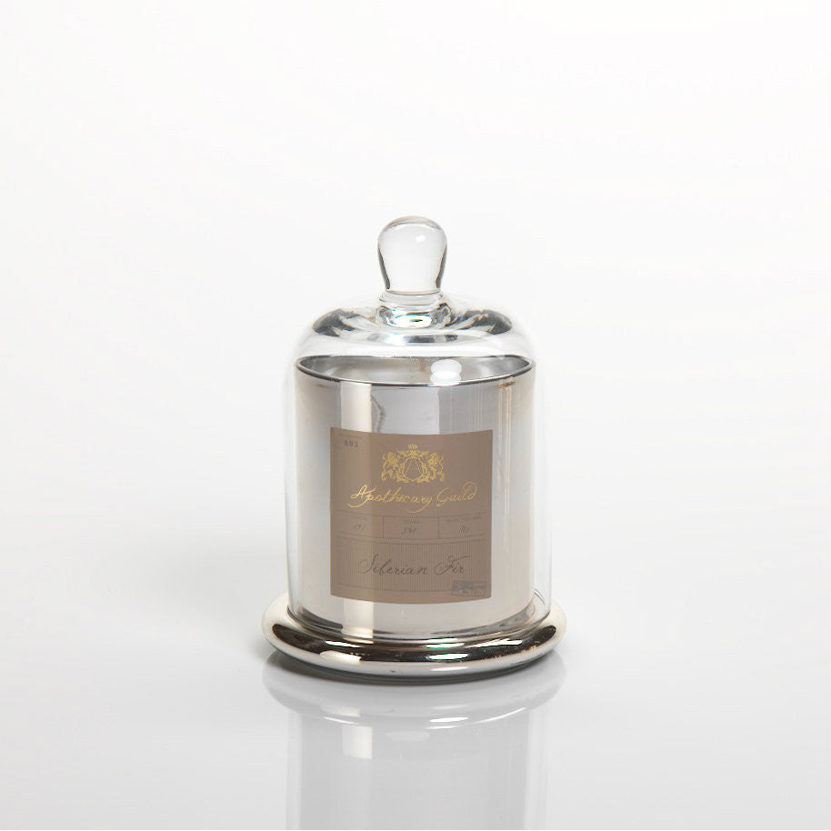 Apothecary Guild Domed Candle - Siberian Fir - Gold - CARLYLE AVENUE