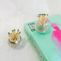 Vintage English Sterling Silver & Glass Match Striker - Matches by Carlyle Avenue