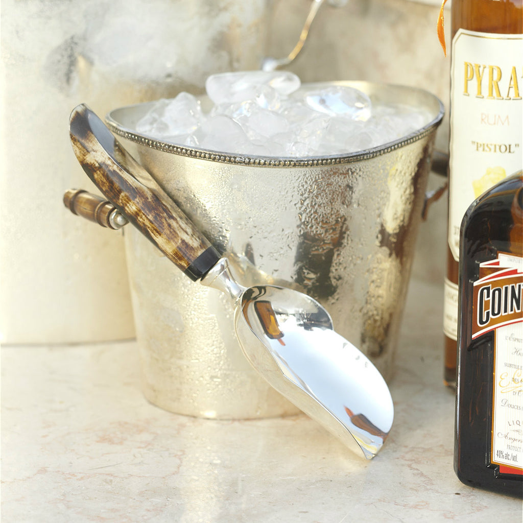 Natural Wood Handle Ice Scoop - Barware by Carlyle Avenue