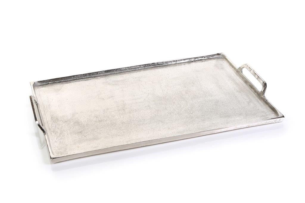 Rectangular Aluminum Tray with Handles - CARLYLE AVENUE