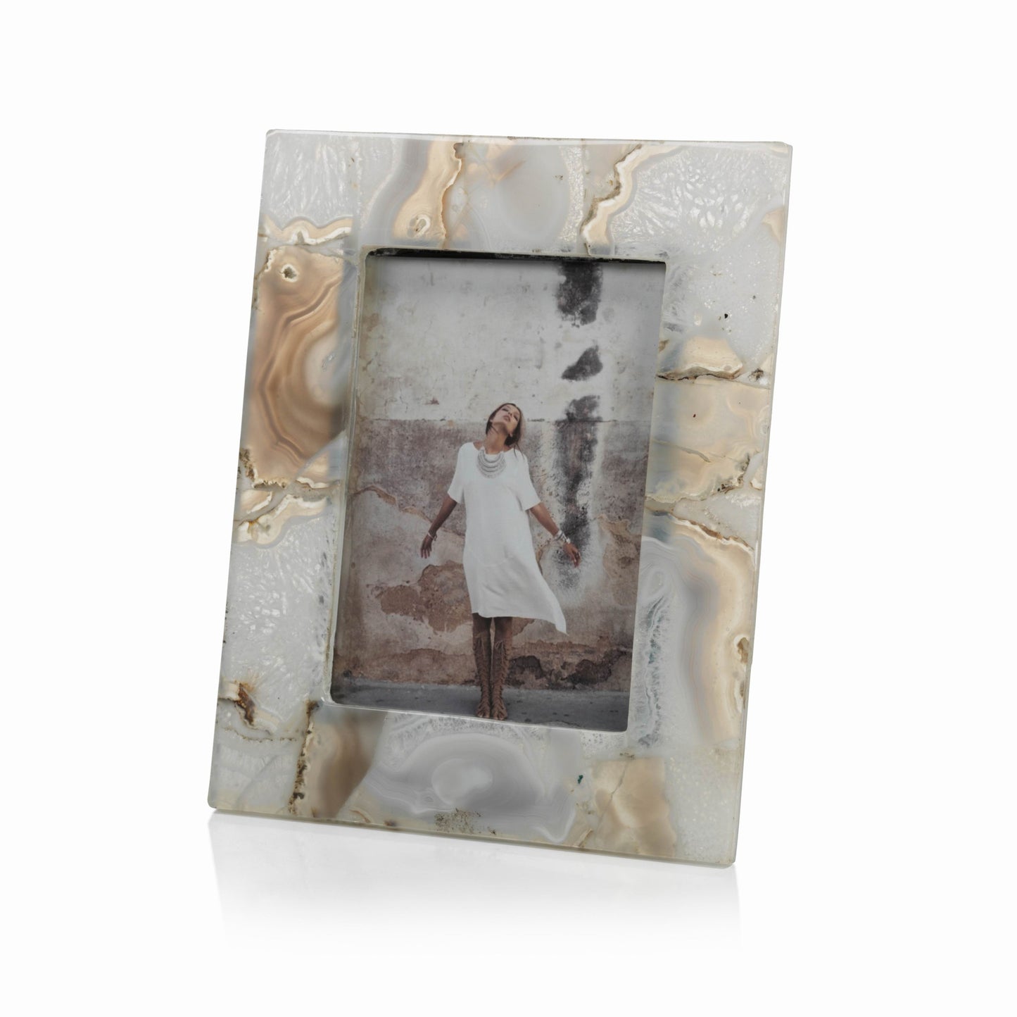 Preto Agate Photo Frame - CARLYLE AVENUE