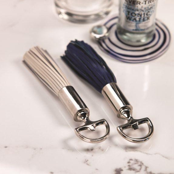 Royal Leather Tassel Bottle Opener - CARLYLE AVENUE