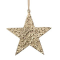 Raw Aluminum Ornament - Gold (Set of 6) - Ornaments by Carlyle Avenue