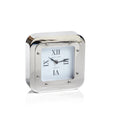 Mark Lane Table Clock - Nickel - Clocks by Carlyle Avenue