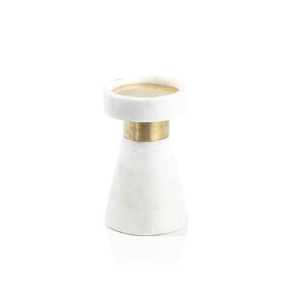 Marmo Marble Pillar Holder - Candle Holders by Carlyle Avenue
