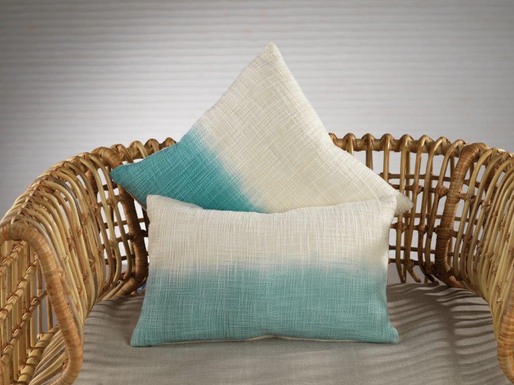 Paros Tie Dye Throw Pillow - Blue - CARLYLE AVENUE