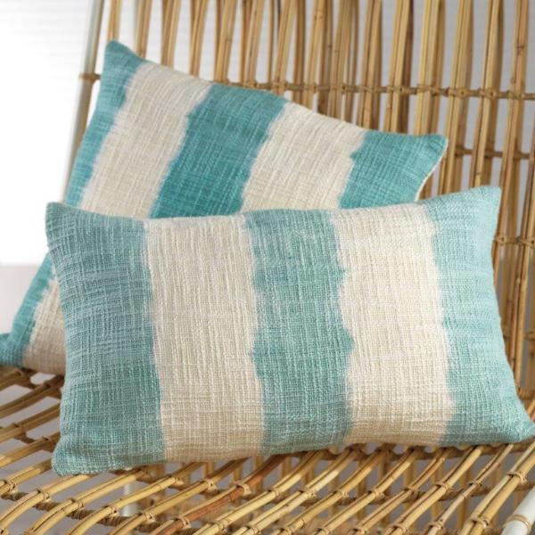 Paros Tie Dye Throw Pillow - Blue - CARLYLE AVENUE