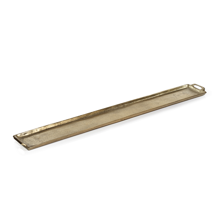 Rectangular Aluminum Tray - Dark Gold - Trays by Carlyle Avenue
