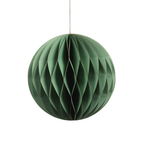 Wish Paper Decorative Ornaments - Green w/Gold Glitter (Set of 12) - Christmas Decor by Carlyle Avenue