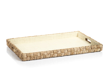 Abaca Rope Serving Tray - Tray by Carlyle Avenue