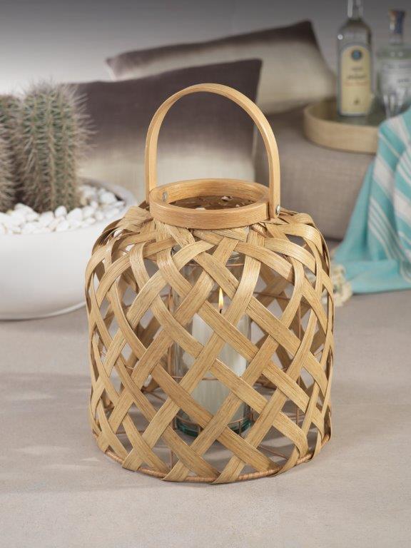 Braided Rattan Lanterns - Lantern by Carlyle Avenue