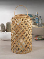 Braided Rattan Lanterns - Lantern by Carlyle Avenue