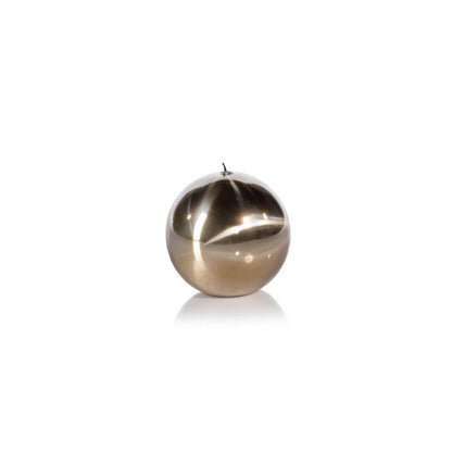 Titanium Ball Candle - Gold - Candles by Carlyle Avenue