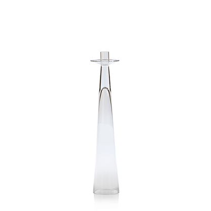 Amin Glass Candle Holder - Candle Holders by Carlyle Avenue