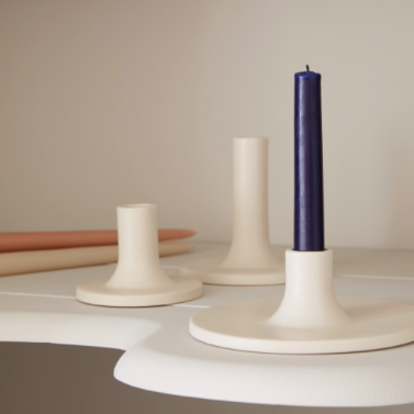 Ceramic Taper Holder - Taper Holder by Carlyle Avenue