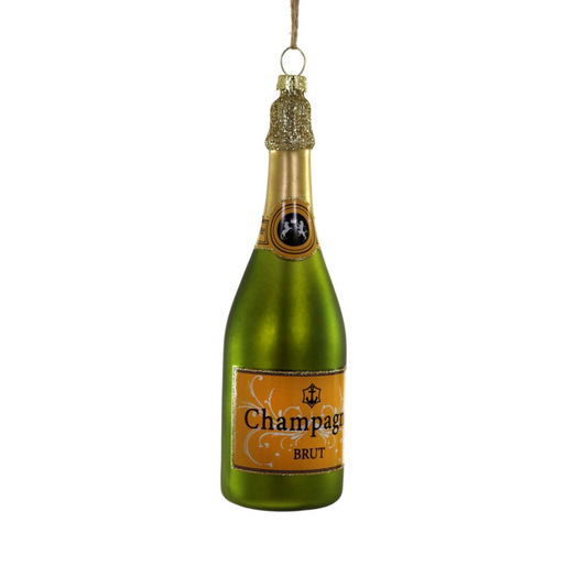 Sparkling Champagne Ornament