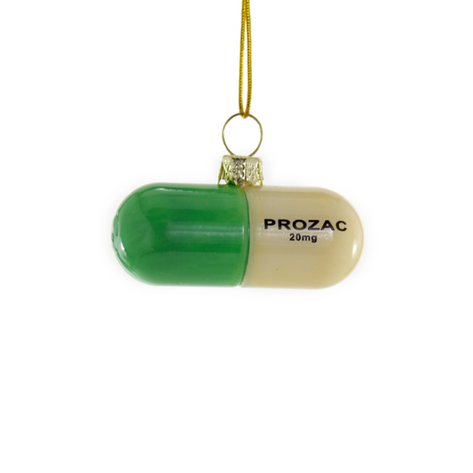 Stress Free Pill Ornament