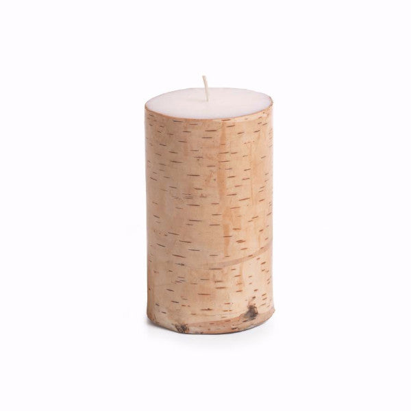 Birchwood Scented Pillar Candles - Set of 4 - CARLYLE AVENUE