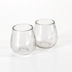 Artisan Hammered Stemless Glass - Set of 4 - Glassware by Carlyle Avenue