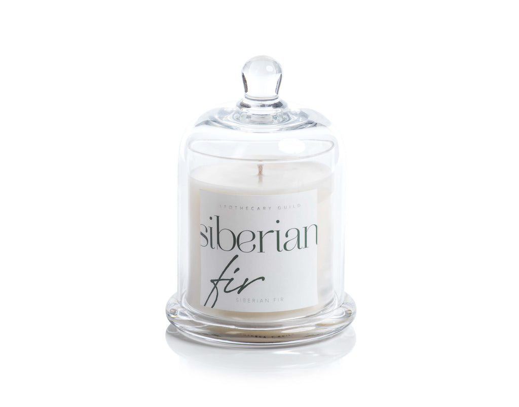 Siberian Fir Candle Dome Jar and Travel Tin - Candles by Carlyle Avenue