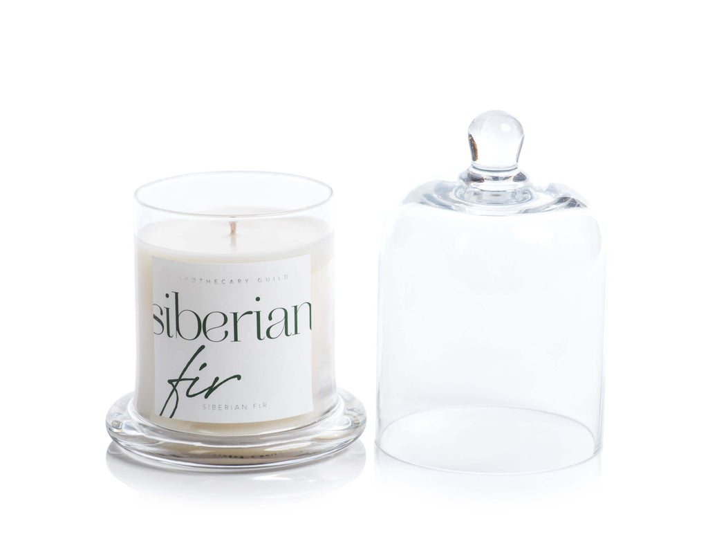 Siberian Fir Candle Dome Jar and Travel Tin - Candles by Carlyle Avenue