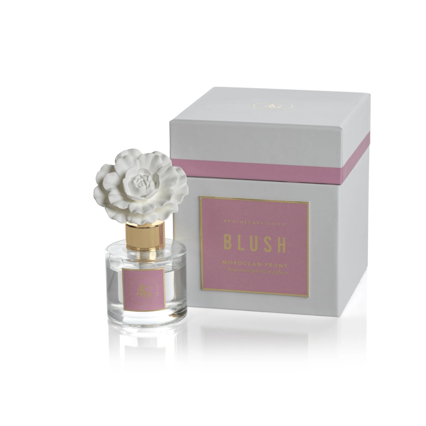 Blush Porcelain Diffuser - Diffusers by Carlyle Avenue
