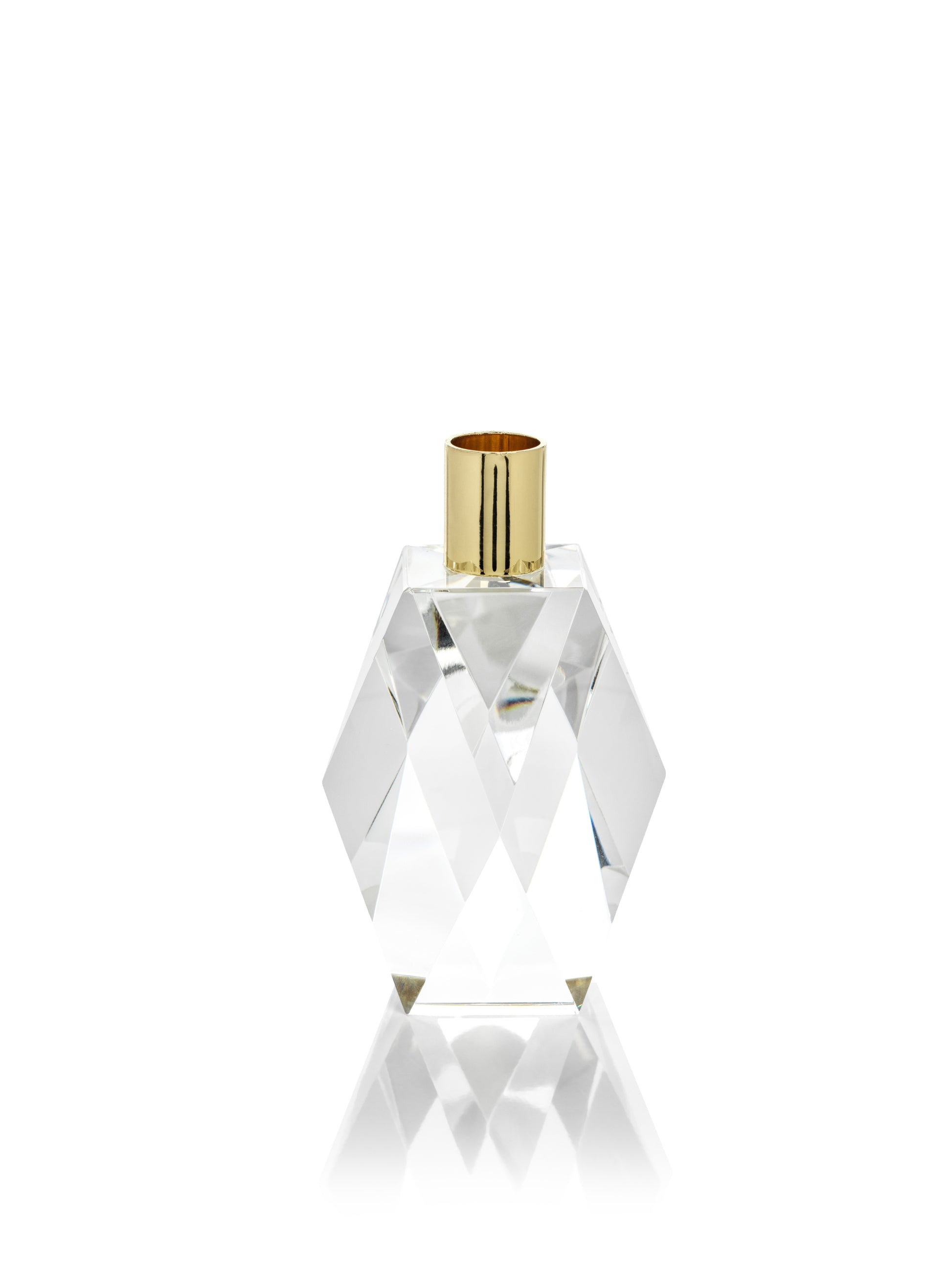 Florence Crystal Candleholders - Candle Holders by Carlyle Avenue