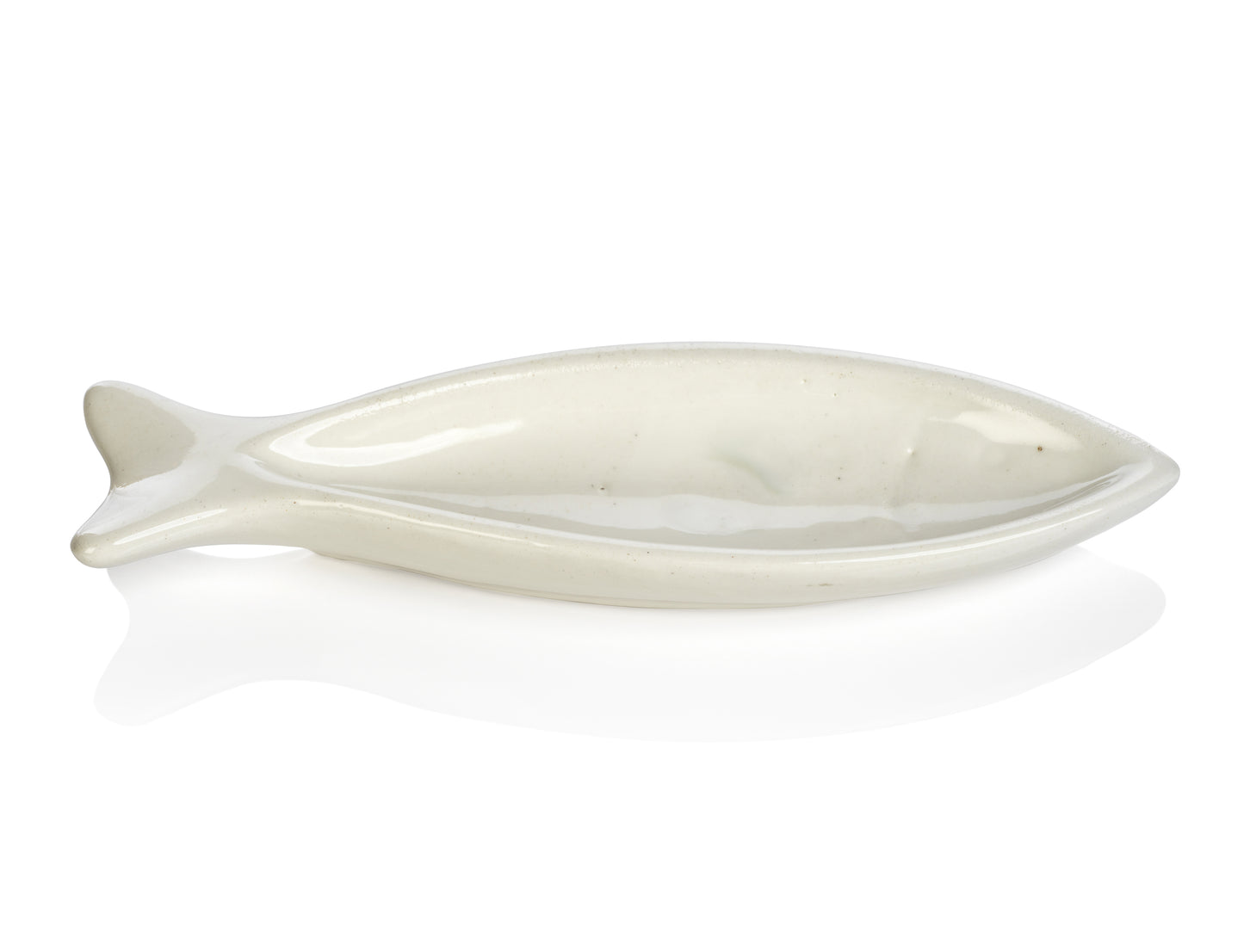 Coral Beach Ceramic Fish Bowl - Bowls by Carlyle Avenue
