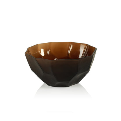 Sicilia Amber Glass Bowl - BOWL by Carlyle Avenue
