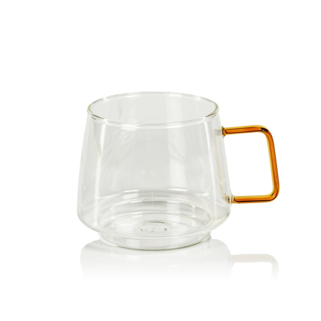 Cappucci Tea and Coffee Glass - Drinkware by Carlyle Avenue