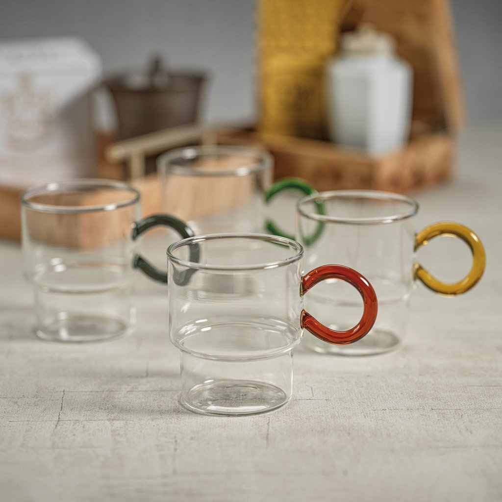 Batistta Tea and Coffee Glass - Drinkware by Carlyle Avenue
