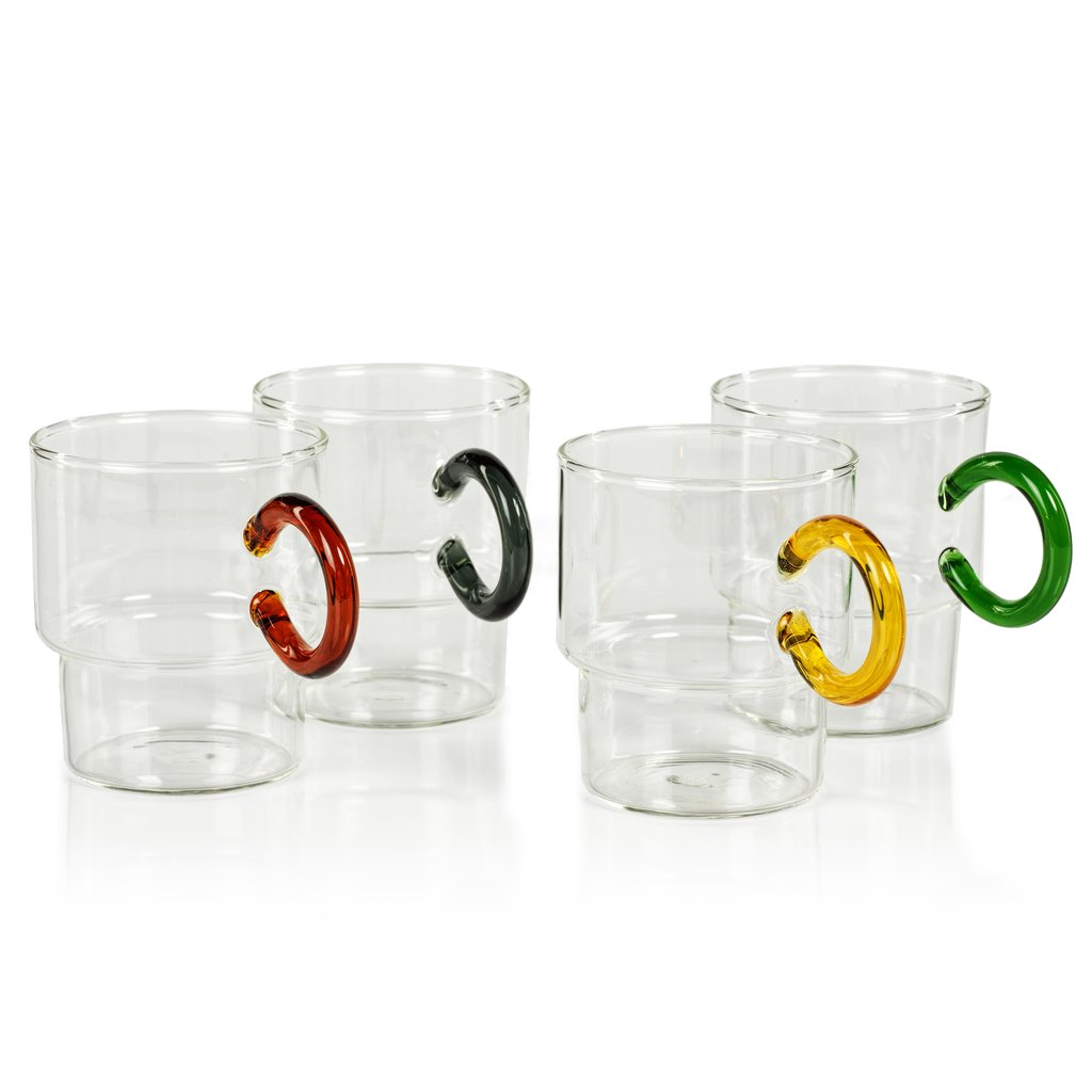 Batistta Tea and Coffee Glass - Drinkware by Carlyle Avenue