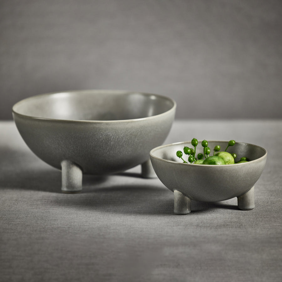 Coba Glazed Footed Bowl - Decorative Bowls by Carlyle Avenue