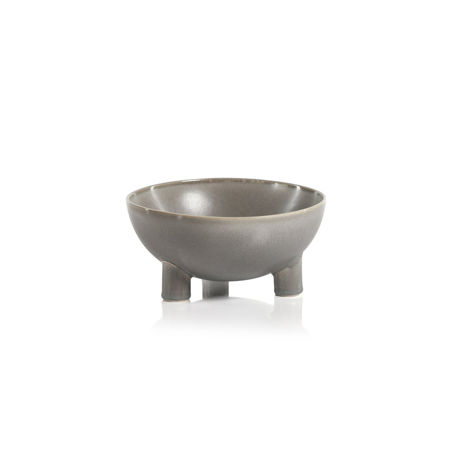 Coba Glazed Footed Bowl - Decorative Bowls by Carlyle Avenue